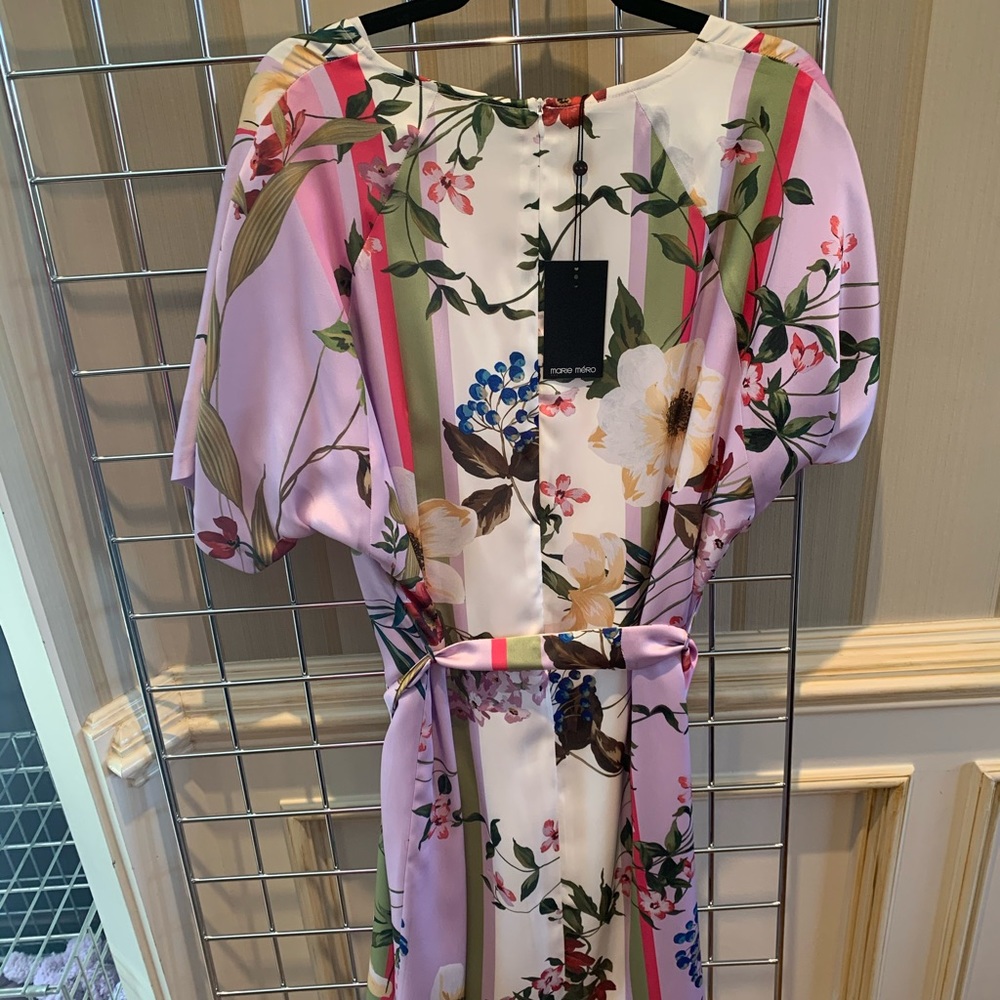 Belted European Shift Dress by Marie Mero